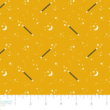 Abracadabra Collection-Magic Wand-Mustard-100% Cotton-21240203-02