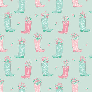 Fleece and Flannel 2025 Catalog-Boots in Bloom-Light Aqua-Cotton Flannel-21240302B-02