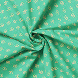 Rodeo Rose Collection-Lucky Horseshoes-Aqua-100% Cotton-21240304-02