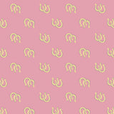 Rodeo Rose Collection-Lucky Horseshoes-Pink-100% Cotton-21240304-03