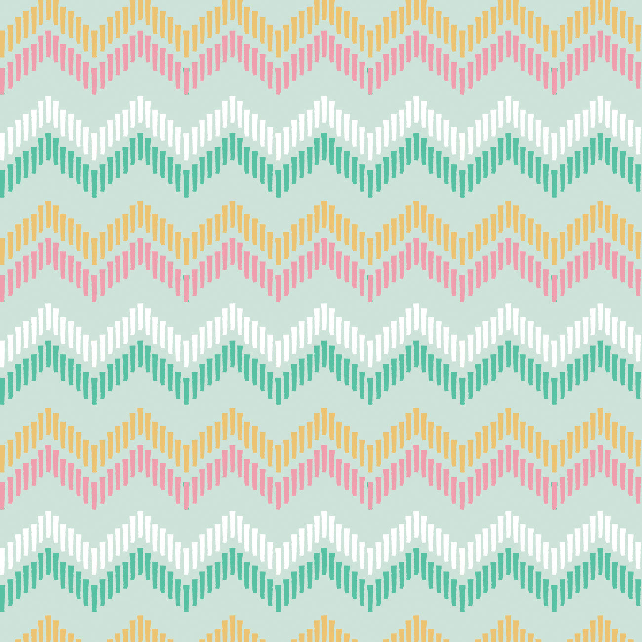 Fleece and Flannel 2025 Catalog-Chevron Chic-Light Aqua-Cotton Flannel-21240307B-02