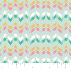Fleece and Flannel 2025 Catalog-Chevron Chic-Light Aqua-Cotton Flannel-21240307B-02