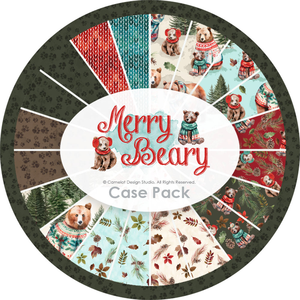 Collection Ours et Bonheur-Pack de caisses (120 verges) -Multi-100 % coton-21240407CASE