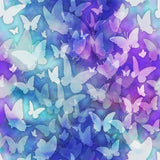 Rainbow Dreams Collection-Butterfly Dreams-Multi Purple-100% Cotton-21240501-02