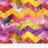 Rainbow Dreams Collection-Chevron Dreams-Multi Pink-100% Cotton-21240502-01