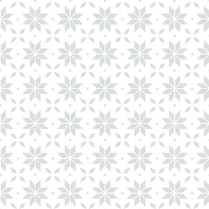 Winter Land Collection-Snowflake Geo Fair Isle-White-21240608-01