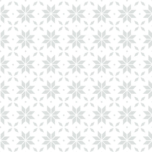 Winter Land Collection-Snowflake Geo Fair Isle-White-21240608-01