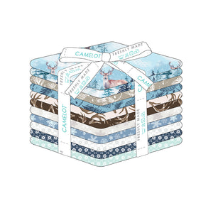 Winter Land Collection Fat Quarter Bundle (11 pieces)-Multi-21240608FQB