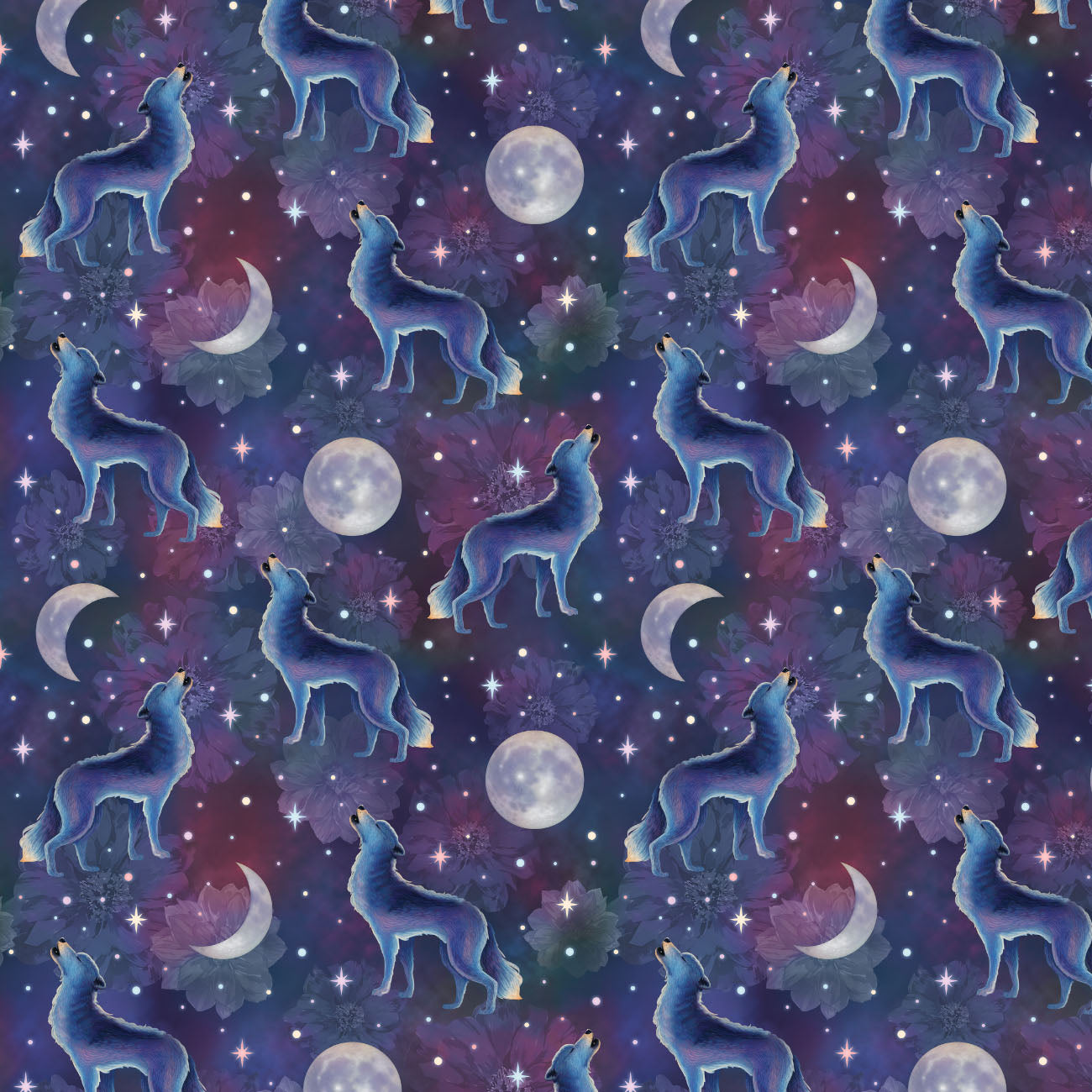 Collection Céleste-Loups Lunaires-21240801-01-Bleu Marine
