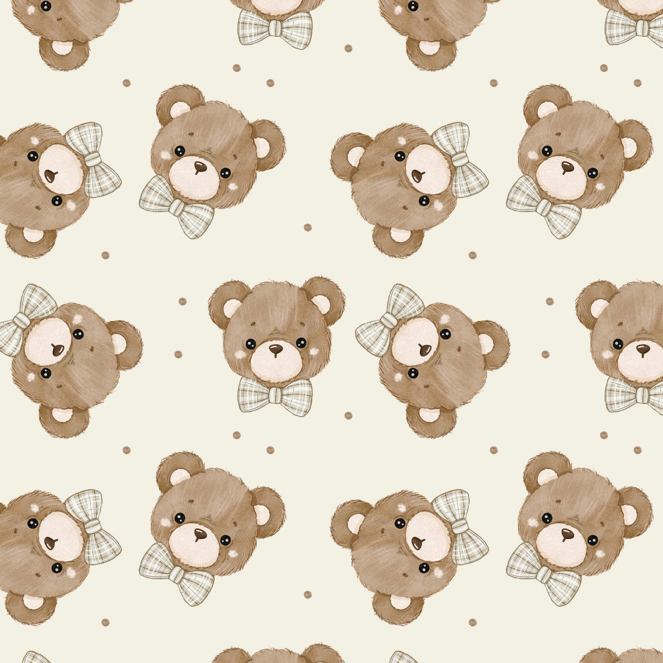 Collection Contes de Nounours-Nounours Multi Direction Crème
