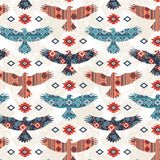 Spirit Peaks Collection-Proud Eagles-Cream-100% Cotton-21250201-01