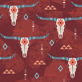 Spirit Peaks Collection-Wild Bulls-Rust-100% Cotton-21250202-01