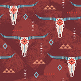 Spirit Peaks Collection-Wild Bulls-Rust-100% Cotton-21250202-01