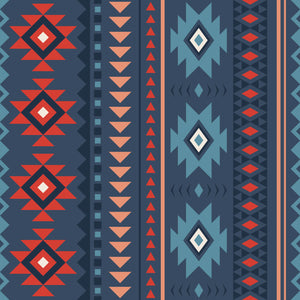 Spirit Peaks Collection-Desert Geo Stripe-Multi-100% Cotton-21250204-01
