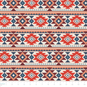 Spirit Peaks Collection-Horizon Geo Stripe-Multi-100% Cotton-21250205-01