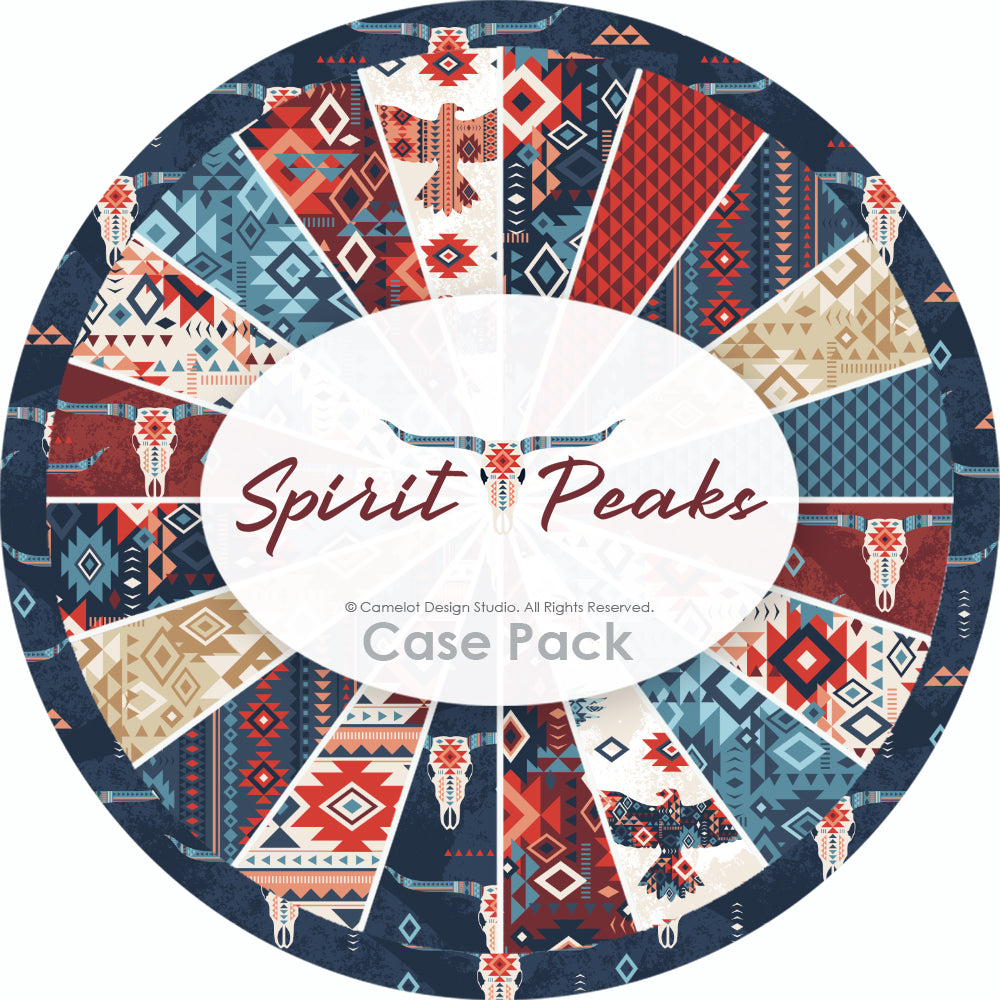 Spirit Peaks Collection Case Pack (120 Yards)-Multi-100% Cotton-21250206CASE
