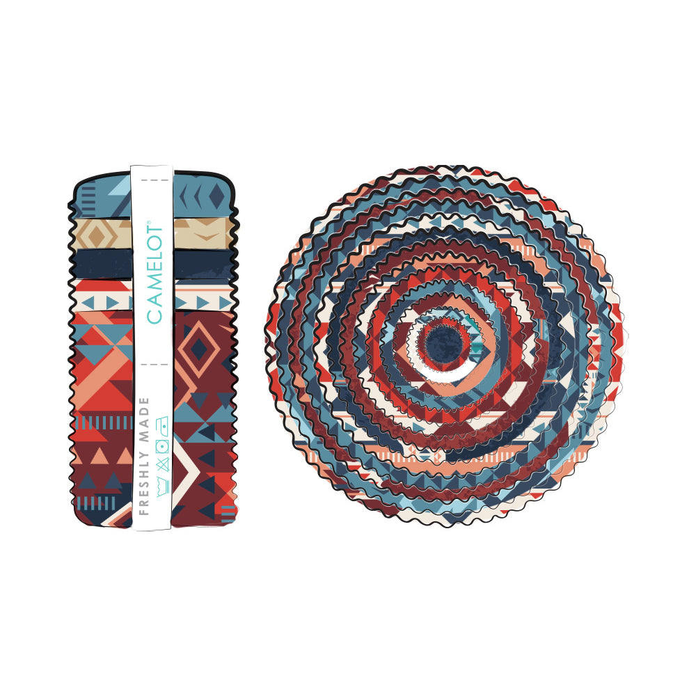 Spirit Peaks Collection 2 1/2" Strips (40 pieces)-Multi-100% Cotton-21250206STR