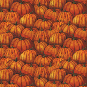 Wanderer of the Woods Collection-Pumpkin Patch-Multi-100% Cotton-21250301-01