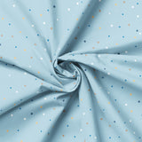 To The Moon Collection-Play Among Stars-Quilting Cotton-Blue -21250702-04