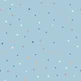 To The Moon Collection-Play Among Stars-Quilting Cotton-Blue -21250702-04