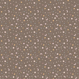 To The Moon Collection-Fly To The Moon-Quilting Cotton-Brown -21250703-01