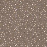 To The Moon Collection-Fly To The Moon-Quilting Cotton-Brown -21250703-01