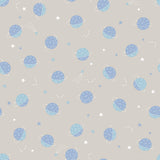 To The Moon Collection-Love You To Saturn-Quilting Cotton- Blue-21250704-02