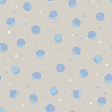 To The Moon Collection-Love You To Saturn-Quilting Cotton- Blue-21250704-02
