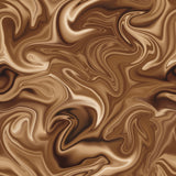 The Golden Roast Collection-Photoreal Swirled Liquid-Quilting Cotton- Tan -21250902-01