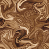 The Golden Roast Collection-Photoreal Swirled Liquid-Quilting Cotton- Tan -21250902-01