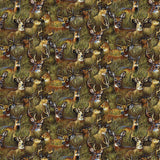 Cabin Creek Collection-Deer in the Brush-Quilting Cotton-21251001-01