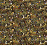 Cabin Creek Collection-Deer in the Brush-Quilting Cotton-21251001-01