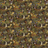 Cabin Creek Collection-Deer in the Brush-Quilting Cotton-21251001-01