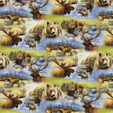 Cabin Creek Collection-Animal Wildlife-Quilting Cotton-21251002-01