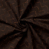 Cabin Creek Collection-Rugged Chevron-Quilting Cotton-Brown -21251005-03