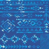 Cabin Creek Collection-Rugged Geo-Quilting Cotton-Blue -21251006-03