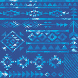 Cabin Creek Collection-Rugged Geo-Quilting Cotton-Blue -21251006-03