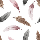 Collection Nid d'Aigle-Plumes Multi Direction-Multi-Coton-21251103-01