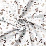 Racing Bears Collection-Grand Prize-Quilting Cotton- White -21251403-01