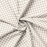 Racing Bears Collection-Checkered Flag-Quilting Cotton- Beige -21251404-01