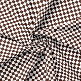 Racing Bears Collection-Checkered Flag-Quilting Cotton- Brown-21251404-02