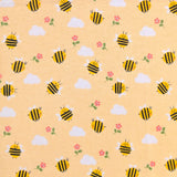 Fleece and Flannel 2026 Catalog-Bumble Bees-Cotton Flannel-21251501B-03