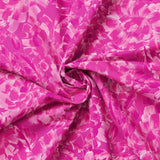 Chromatic Roar Collection-Brush Paint Stroke Floral-Pink-100% Cotton-21260102-01
