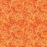 Chromatic Roar Collection-Brush Paint Stroke Floral-Orange-100% Cotton-21260102-04