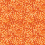 Chromatic Roar Collection-Brush Paint Stroke Floral-Orange-100% Cotton-21260102-04