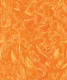 Collection Rugissement Chromatique-Abstrait Coup de Pinceau-Orange-100% Coton-21260104-04
