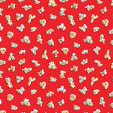 Silver Screen Classics Collection-Tossed Popcorn-Red-100% Cotton-21260202-02