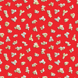 Silver Screen Classics Collection-Tossed Popcorn-Red-100% Cotton-21260202-02