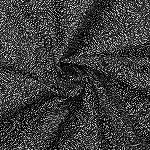 Monarch Gardens-Hedgerow-Black-White-100% Cotton-2152-0200