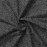 Monarch Gardens-Hedgerow-Black-White-100% Cotton-2152-0200